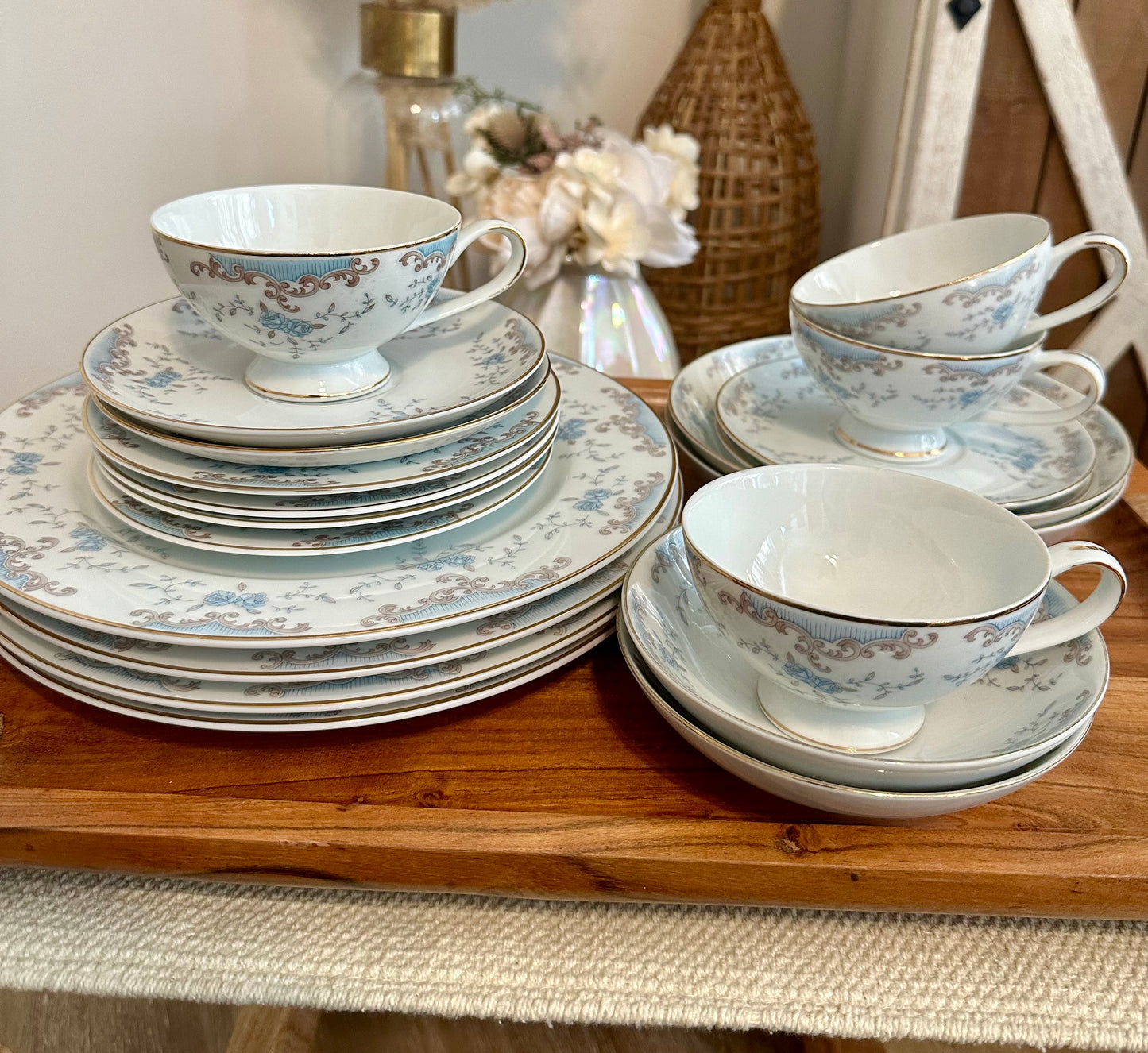 Blue Rose Fine China