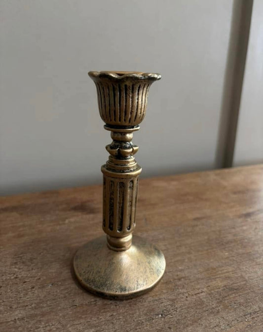 Vintage Golden Candle Stick Holder