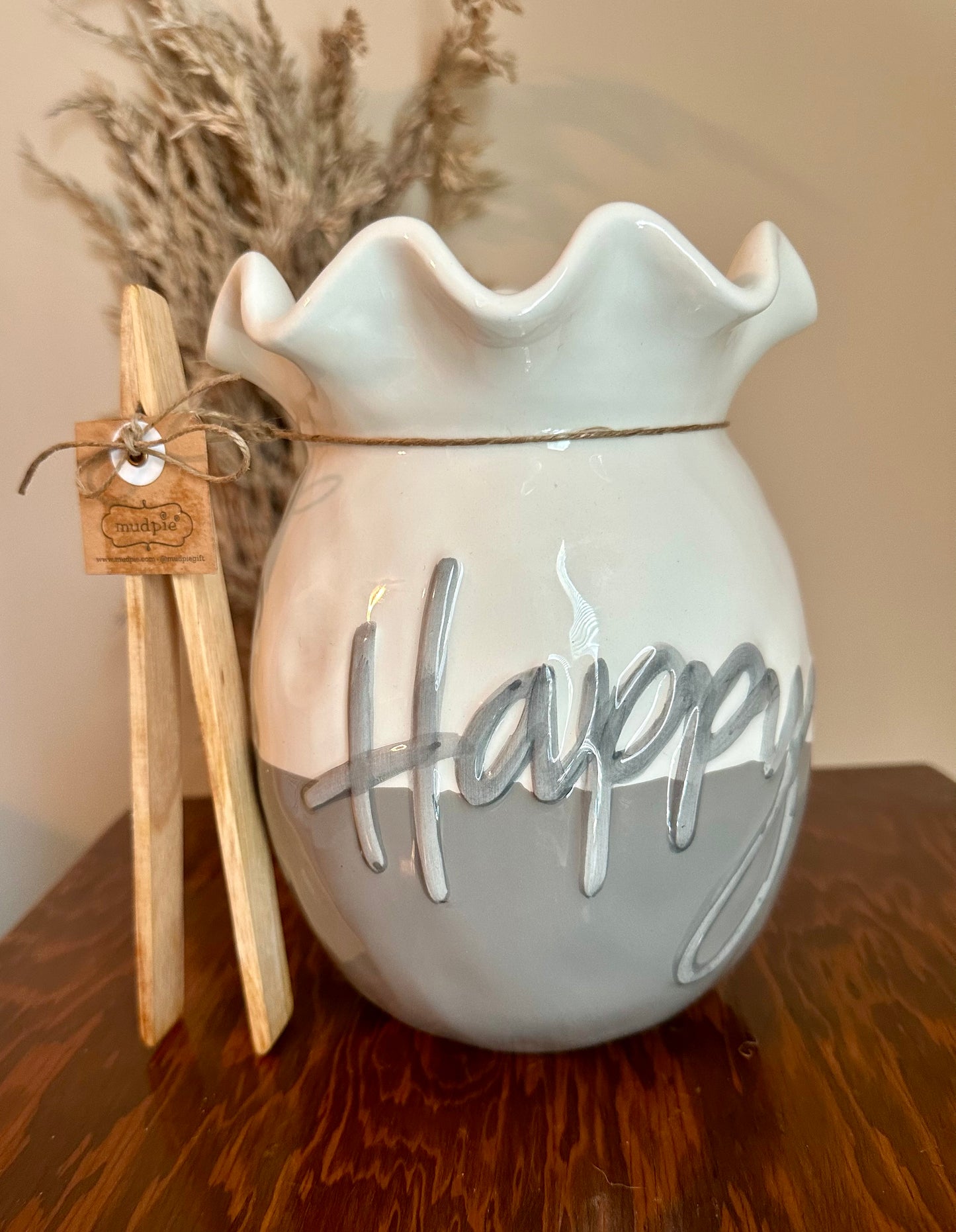 Ceramic Happy Jar