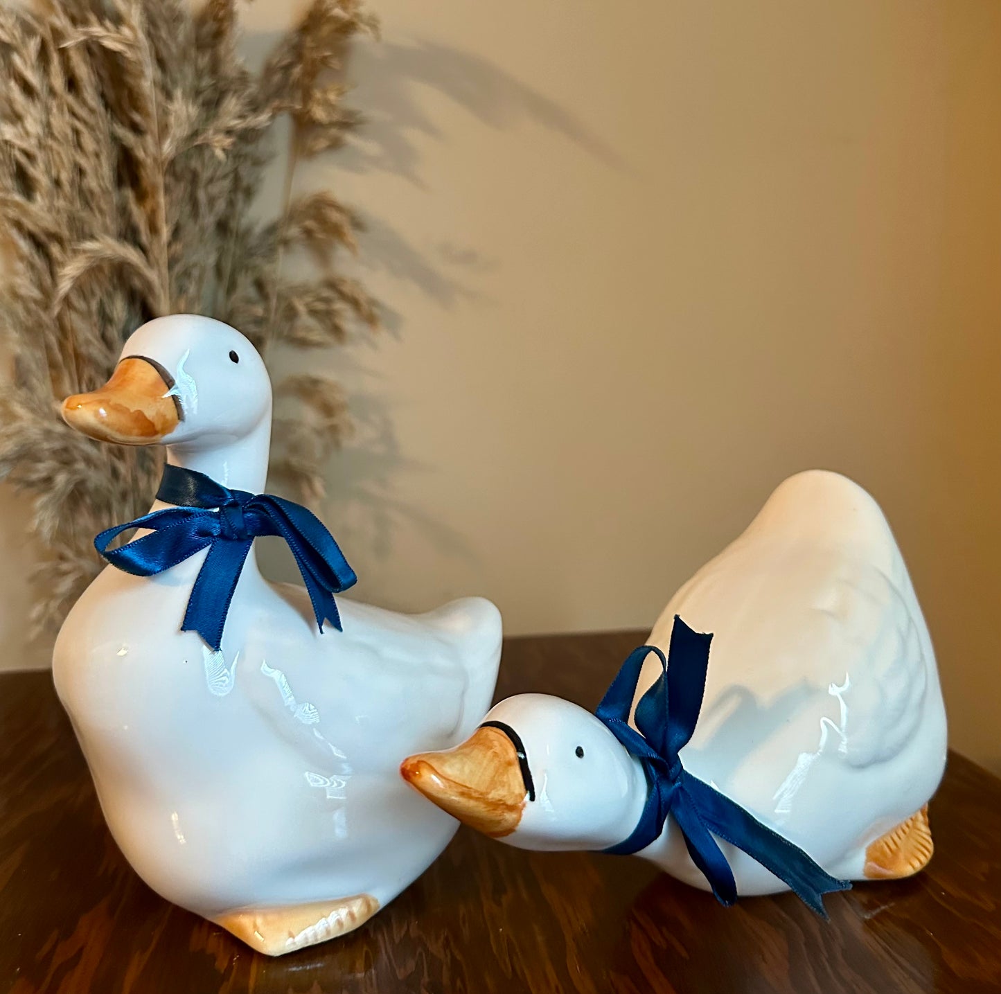 Set of Vintage Ceramic Ducks
